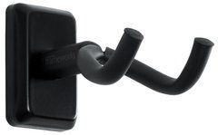 GATOR FRAMEWORKS GFW-GTR-HNGRBLK Black Wall Mount Guitar Hanger 34422 фото
