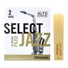 Тростина для альт-саксофона D'Addario Select Jazz Filed 2H (1 шт) 23667 фото