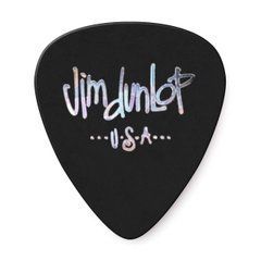 DUNLOP CELLULOID BLACK PICK HEAVY 30150 фото
