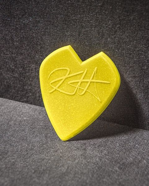 Медиатор Dunlop 47PKH3NYS Kirk Hammett Jazz III Yellow Glitter (6 шт.) 128389 фото