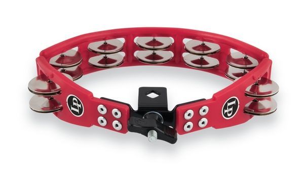 Тамбурин Latin Percussion Cyclop Mountable LP161 Steel, red G-LP861552 фото