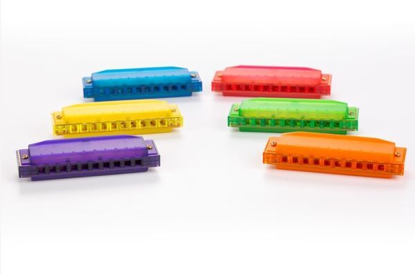 Набір губних гармошок Hohner Beginner Translucent Harp M1110CAN C-major (48 шт.) 128852 фото