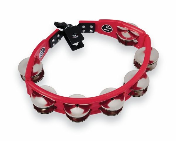 Тамбурин Latin Percussion Cyclop Mountable LP161 Steel, red G-LP861552 фото