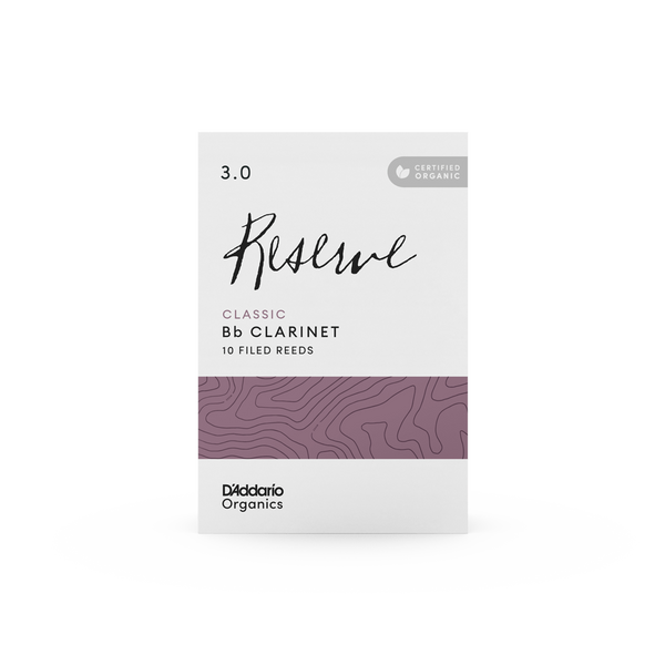 Трости D'ADDARIO Organic Reserve Classic для кларнета Bb №3 40874 фото