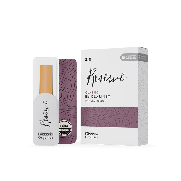 Трости D'ADDARIO Organic Reserve Classic для кларнета Bb №3 40874 фото