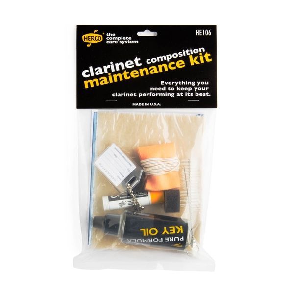 Набір для догляду за композитним кларнетом DUNLOP HE106 Composition Clarinet Maintenance Kit 20406 фото