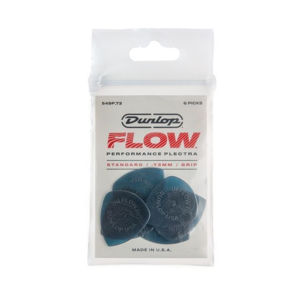 Медиатор Dunlop 549P.73 Ultex Flow Standard Grip .73 mm (6 шт.) 125859 фото