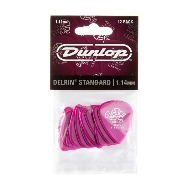 DUNLOP DELRIN 500 1.14MM Guitar Pick 27740 photo