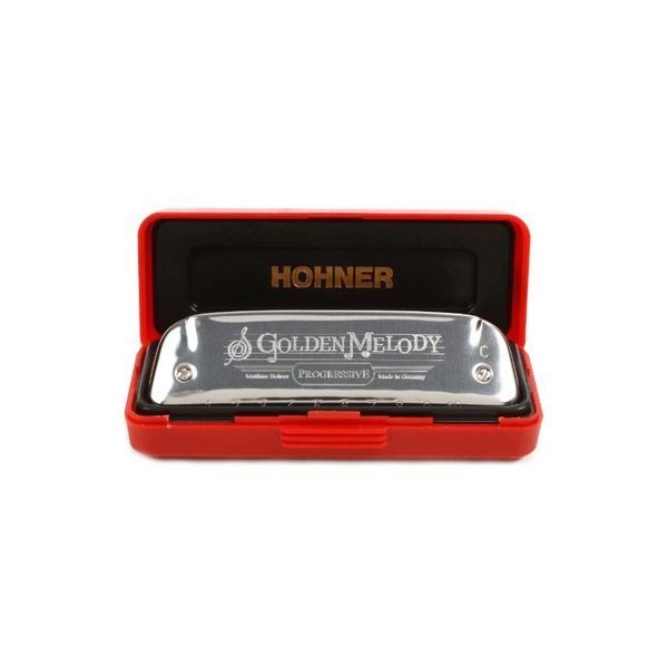 Губная гармошка Hohner Golden Melody E-major M542056 110253 фото