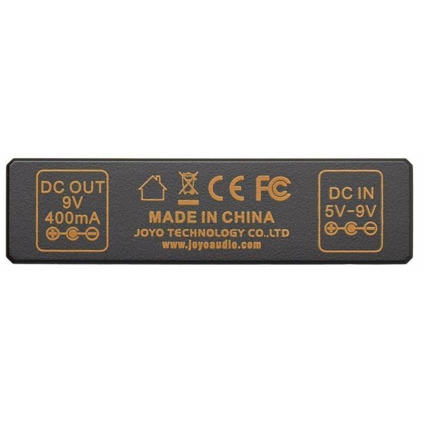 Конвертер живлення для гітарних педалей Joyo JP-06W ZGP-W 125806 фото