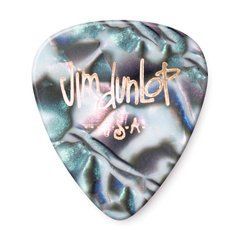 DUNLOP CELLULOID ABALONE PICK MEDIUM 26678 фото