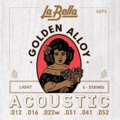 Струны для акустической гитары La Bella 40PS 123621 фото