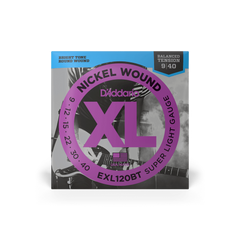 D'ADDARIO EXL120BT XL NICKEL WOUND BALANCED TENSION SUPER LIGHT (09-40) 30084 фото