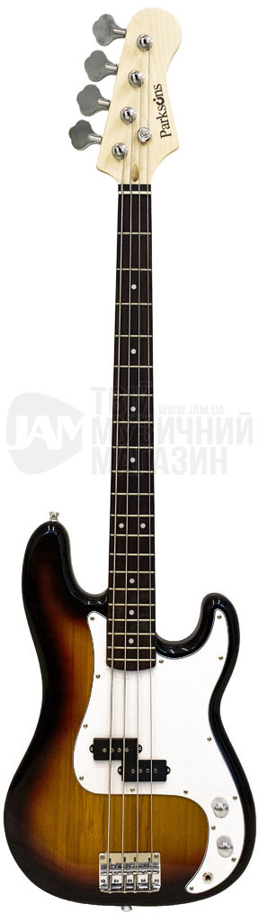 Бас-гитара PARKSONS SPB-140 (3 Tone Sunburst) — общий вид