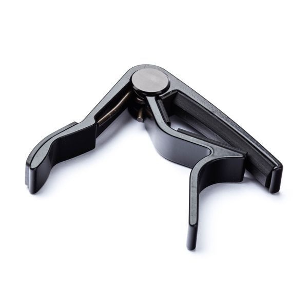 Каподастр для акустичної гітари Dunlop 83CB Black Acoustic Trigger Curved Capo 113738 фото