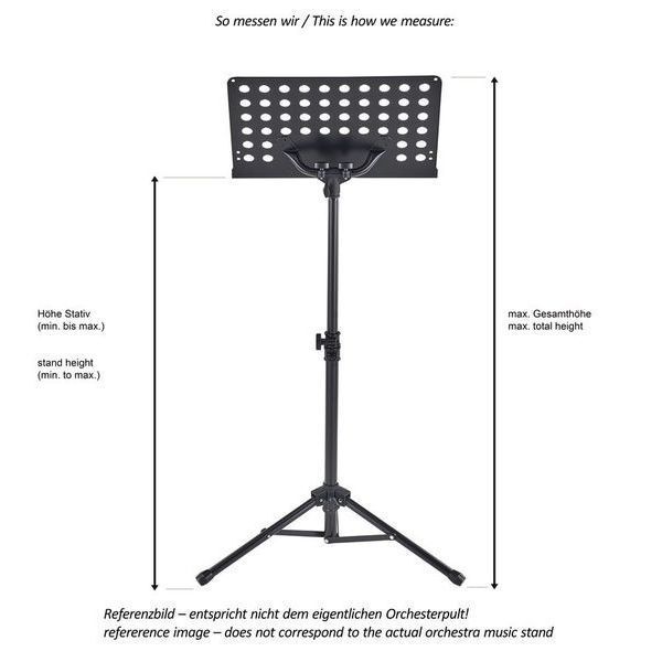 Пюпітр оркестровий K&ouml;nig & Meyer 11960 Orchestra Stand чорний