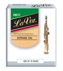 Тростина для сопрано-саксофона Rico La Voz Medium Soft (1 шт) 37479 фото