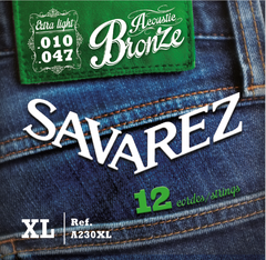 Струны для акустической гитары SAVAREZ A230XL 127124 фото