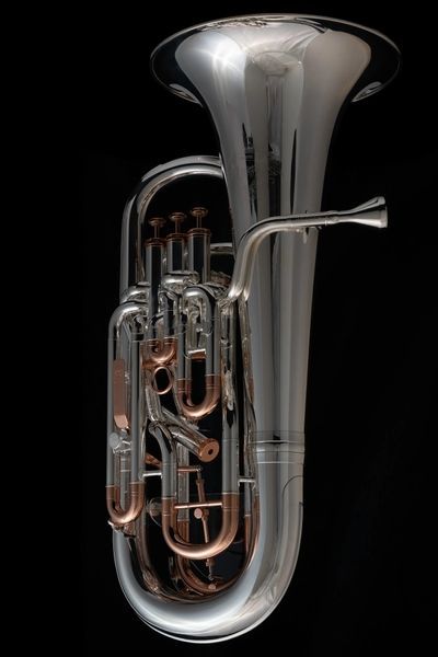 Handcrafted Bb Euphonium &lsquo;Sinfonico&rsquo; with trigger Wessex EP601HP, silver/copper EP601HP-SC photo