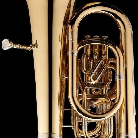 Компенсована туба Eb &laquo;Champion&raquo; Wessex TE560P, золота латунь