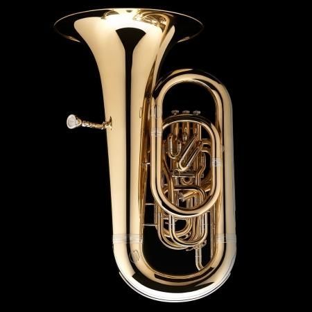 Компенсована туба Eb &laquo;Champion&raquo; Wessex TE560P, золота латунь