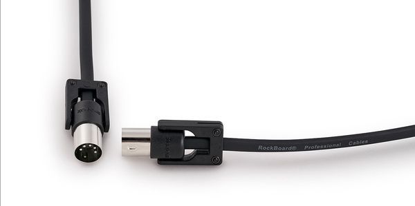 ROCKBOARD RBO CAB MD FX 200 BK RockBoard FlaX Plug MIDI Cable, 200 cm 38372 фото