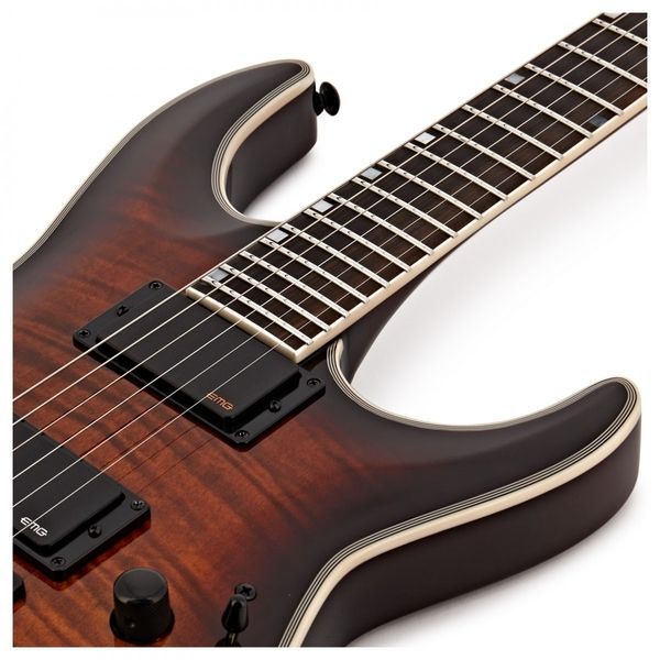 Электрогитара LTD MH-1000 EVERTUNE (Dark Brown Sunburst) 39986 фото