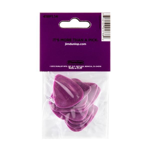Медиатор Dunlop 418P1.14 Tortex Standard 1.14 mm (12 шт.) 122938 фото