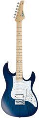 Електрогітара FGN EOS-ASH-M ODYSSEY EXPERT SERIES (See-Thru Blue Burst) 38798 фото