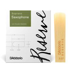 Трость для сопрано-саксофона D'Addario Reserve №3,0+ (1 шт) 34713 фото