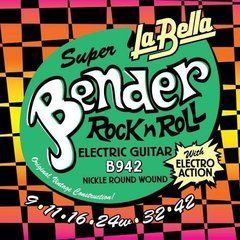 Струни для електрогітари La Bella Blues Bender B942, 9-42 126109 фото