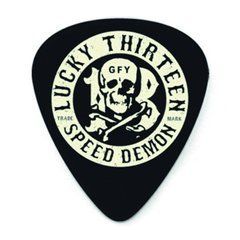 Медіатор Dunlop L15R1.0 Lucky 13 Speed Demon 1.0 mm (36 шт.) 120755 фото