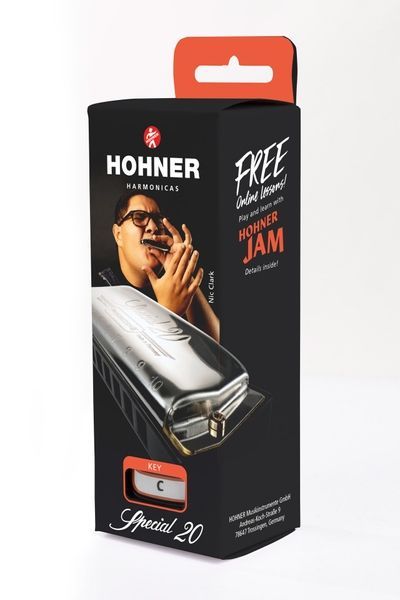 Губная гармошка Hohner Progressive Special 20 M560086P G-major 128567 фото