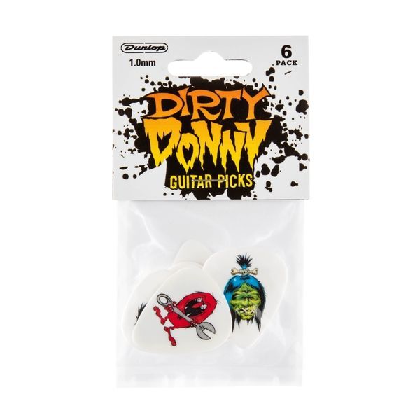 Медиатор Dunlop BL111P1.0 Dirty Donny 1.0 mm (6 шт.) 121876 фото