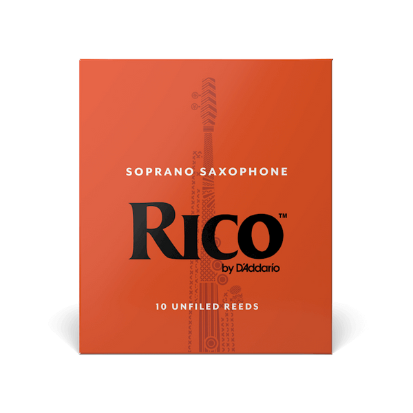 Трости для сопрано-саксофона D'Addario Rico №1,5 (10 шт) 26105 фото