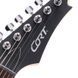 Електрогітара CORT X100 Open Pore Black Cherry Burst 35667 фото 7