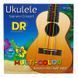 Струни для укулеле DR Strings MULTI-COLOR Ukulele Soprano/Concert 40851 фото 1