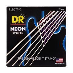 DR Strings NEON White Electric - Light Heavy (9-46) 40755 фото