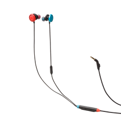 JBL Quantum 50N Blue/Red Wired In-Ear Gaming Headset JBLQTUM50N photo