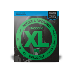 D'ADDARIO EXL220BT XL NICKEL WOUND BALANCED TENSION SUPER LIGHT (40-95) 30087 фото