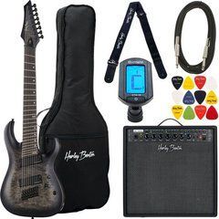 HARLEY BENTON MultiScale-8 QBB + combo amplifier HB-40MFX Electric Guitar Pack 561135 photo