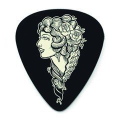 Медіатор Dunlop L17R1.0 Lucky 13 Voodoo Queen 1.0 mm (36 шт.) 120757 фото