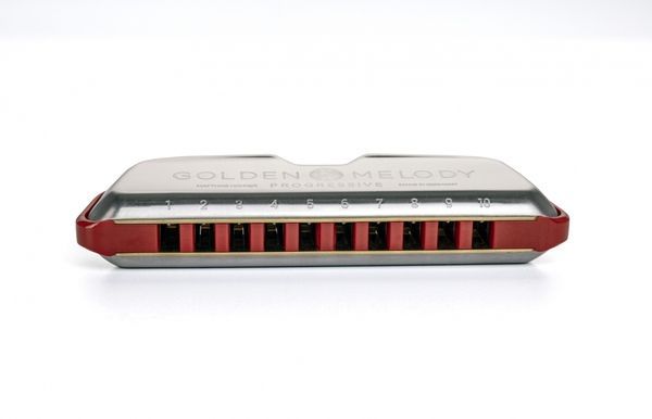 Губная гармошка Hohner Golden Melody Progressive M54412X B-major 128856 фото