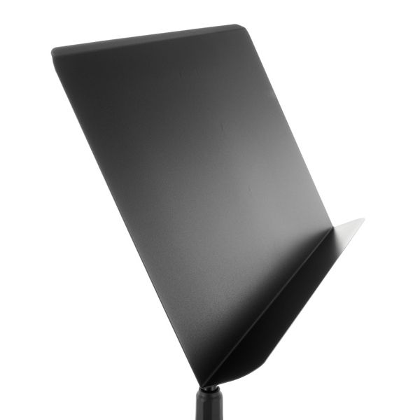 Пюпітр оркестровий König & Meyer 11922 Orchestra Music Stand чорний сталевий інноваційний з Friction Lock металевим пультом 500×320 мм складаними U-ніжками Topline
